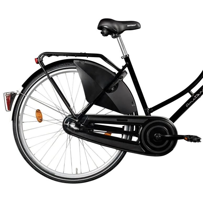 Rower Miejski Damski 28 Retro Damka Nexus 3 Błotniki Bagażnik Oświetlenie