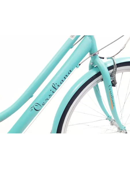 Rower Miejski 28" Uniseks Stal Tarczowy 7 biegów Bagażnik Światła Stopka