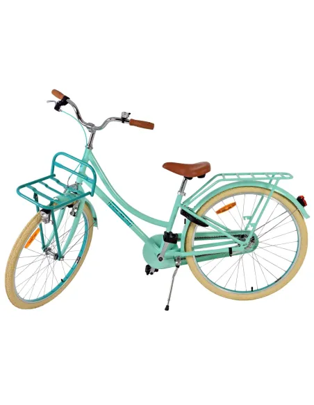 Rower Miejski Damski 26" Stal V-brake Młodzieżowy Światła Stopka Dzwonek