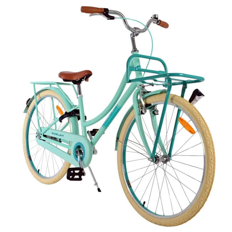 Rower Miejski Damski 26" Stal V-brake Młodzieżowy Światła Stopka Dzwonek