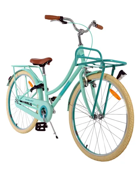 Rower Miejski Damski 26" Stal V-brake Młodzieżowy Światła Stopka Dzwonek