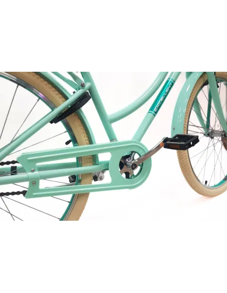 Rower Miejski Damski 26" Stal V-brake Młodzieżowy Światła Stopka Dzwonek