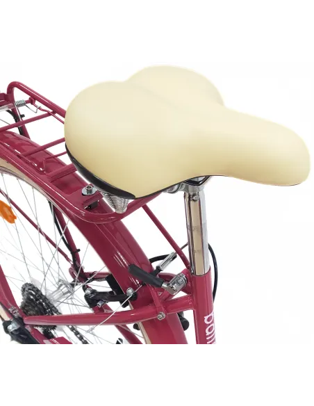 Rower Miejski Damski 28" Stal V-brake Tourney Revo Światła Dynamo Dzwonek