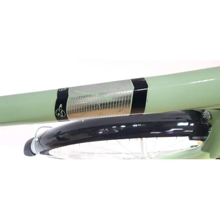 Rower Miejski Damski 28" Stal V-brake 6-biegów Revo Światła Dzwonek Stopka