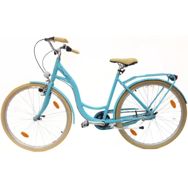 Rower Damski Miejski 28" Alu V-brake Nexus Bagażnik Dzwonek Stopka Dynamo