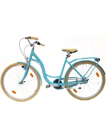 Rower Damski Miejski 28" Alu V-brake Nexus Bagażnik Dzwonek Stopka Dynamo