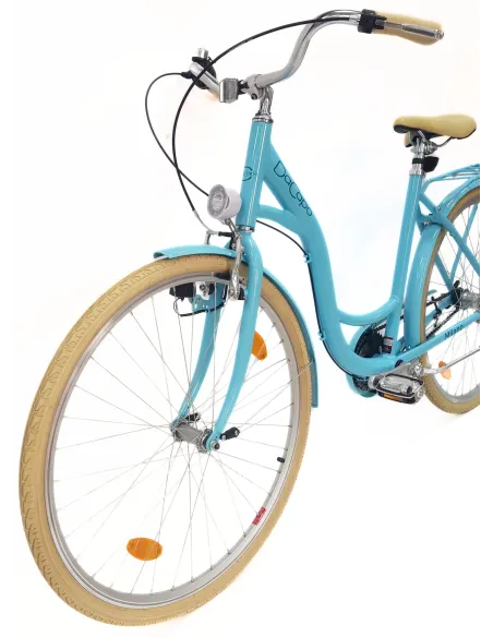 Rower Damski Miejski 28" Alu V-brake Nexus Bagażnik Dzwonek Stopka Dynamo