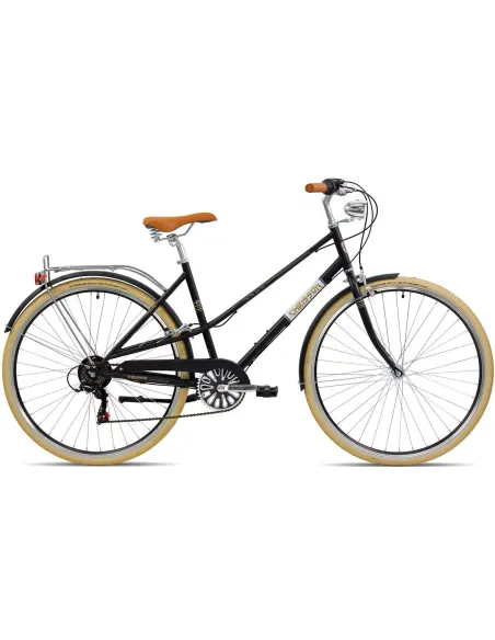 Rower Damski Miejski Koła 28" SHIMANO Bagażnik Błotniki Oświetlenie Stopka
