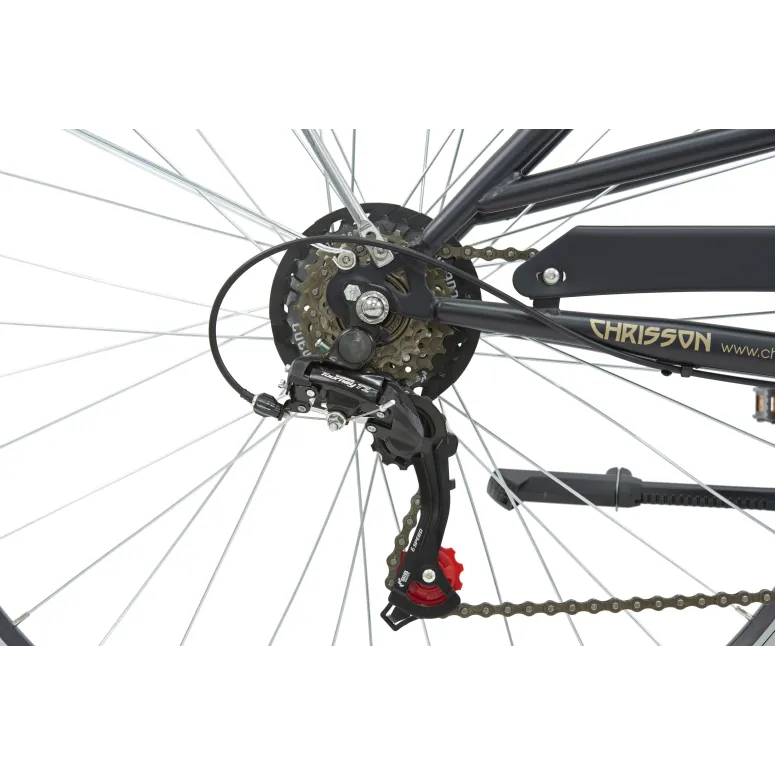 Rower Damski Miejski Koła 28" SHIMANO Bagażnik Błotniki Oświetlenie Stopka