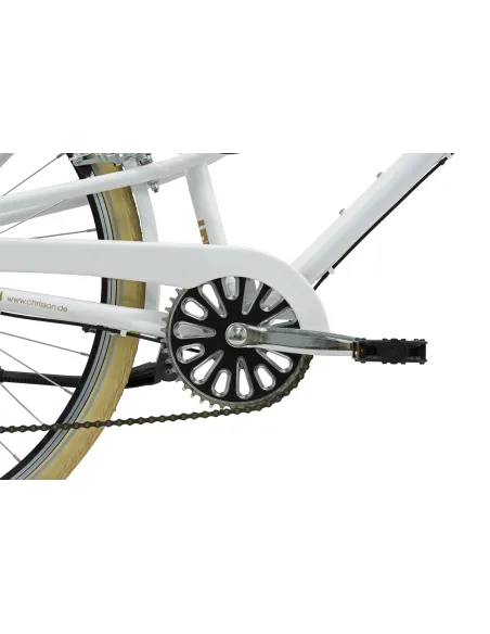 Rower Damski Miejski Koła 28" SHIMANO Błotniki Bagażnik Oświetlenie Stopka