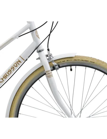 Rower Damski Miejski Koła 28" SHIMANO Błotniki Bagażnik Oświetlenie Stopka