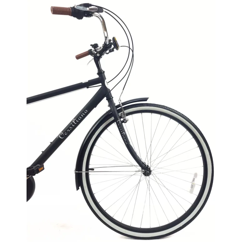 Rower Miejski Męski 28 Tarcze 7 bieg Bagaż Błotniki Revo Oświetlenie Stopka