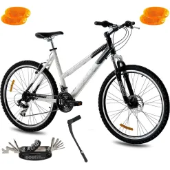 Rower Damski Górski Koła 26" ALU MTB Tarcze SHIMANO Amory Młodzieżowy Lekki