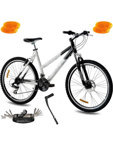 Rower Damski Górski Koła 26" ALU MTB Tarcze SHIMANO Amory Młodzieżowy Lekki