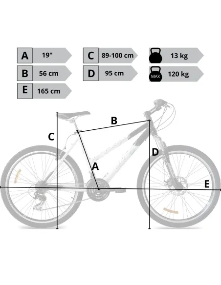Rower Damski Górski Koła 26" ALU MTB Tarcze SHIMANO Amory Młodzieżowy Lekki