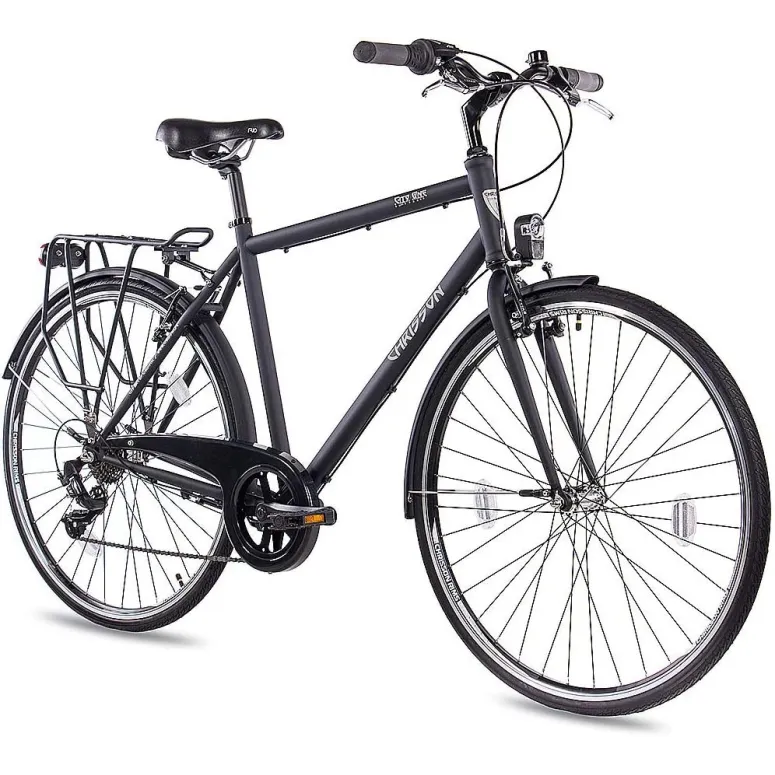 Rower Męski Miejski Koła 28" SHIMANO Lekki Bagażnik Błotniki Światła