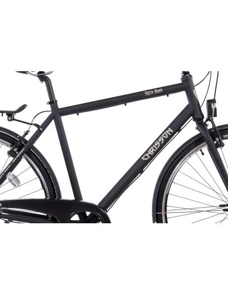 Rower Męski Miejski Koła 28" SHIMANO Lekki Bagażnik Błotniki Światła