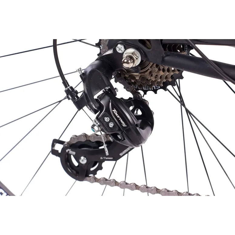 Rower Męski Miejski Koła 28" SHIMANO Lekki Bagażnik Błotniki Światła