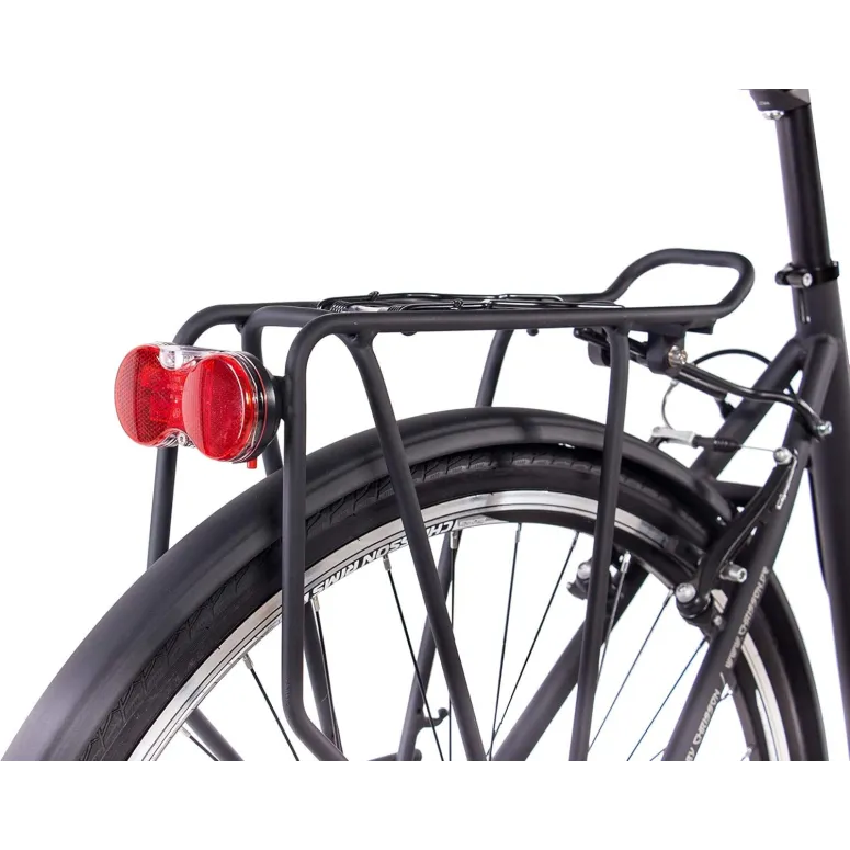 Rower Męski Miejski Koła 28" SHIMANO Lekki Bagażnik Błotniki Światła