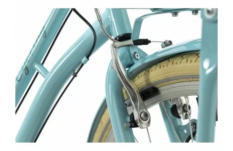 Damski Rower Miejski 28 Bagażnik Damka Shimano Światła Retro Dzwonek Stopka
