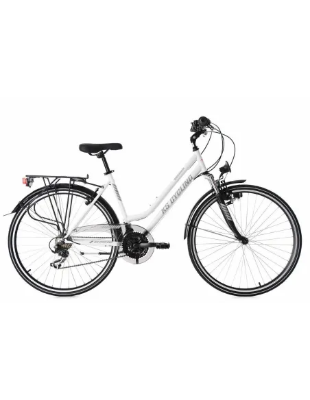 Rower Trekkingowy Damski 28 Turystyczny 21 Biegów