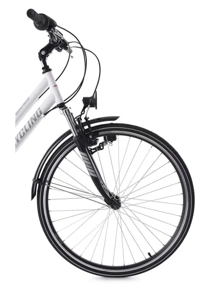 Rower Trekkingowy Damski 28 Turystyczny 21 Biegów