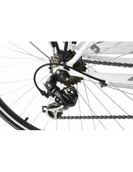 Rower Trekkingowy Damski 28 Turystyczny 21 Biegów