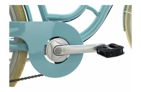 Damski Rower Miejski 28 Bagażnik Damka Shimano Światła Retro Dzwonek Stopka