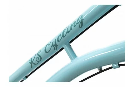 Damski Rower Miejski 28 Bagażnik Damka Shimano Światła Retro Dzwonek Stopka