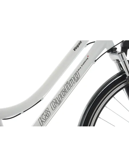 Rower Trekkingowy Damski 28 Bagażnik 21 Biegów