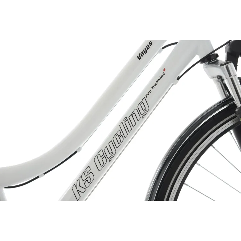 Rower Trekkingowy Damski 28 Bagażnik 21 Biegów