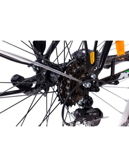 Rower Trekkingowy Damski 28 V-brake Shimano Bagażnik Światła Amortyzator