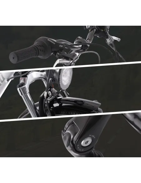 Rower Trekkingowy Damski 28" Turystyczny Shimano Błotniki Oświetlenie