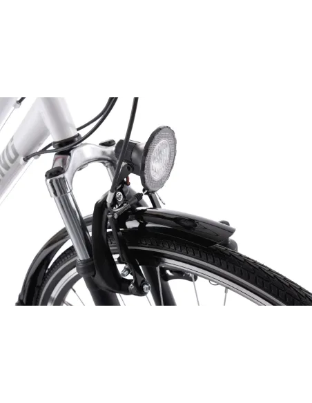 Rower Trekkingowy Damski 28" Turystyczny Shimano Błotniki Oświetlenie