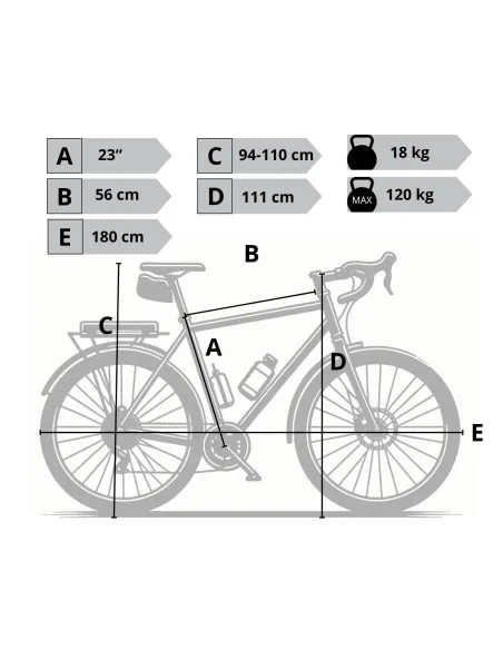 Rower Trekkingowy Turystyczny Męski 28" V-brake Błotniki Bagażnik Światła