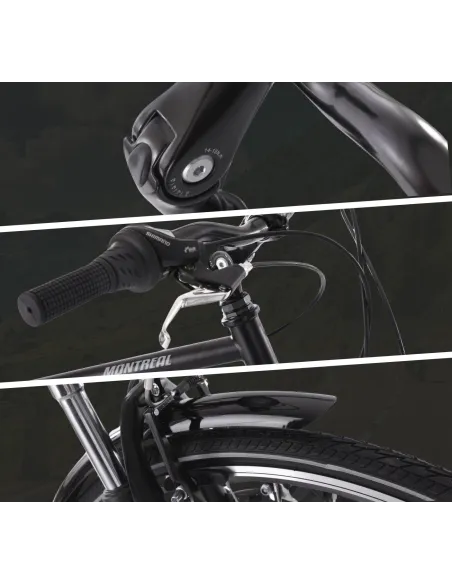 Rower Trekkingowy Turystyczny Męski 28" V-brake Błotniki Bagażnik Światła