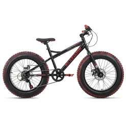 Dziecięcy Rower Fatbike 20 Górski Tarcze 6 Biegów
