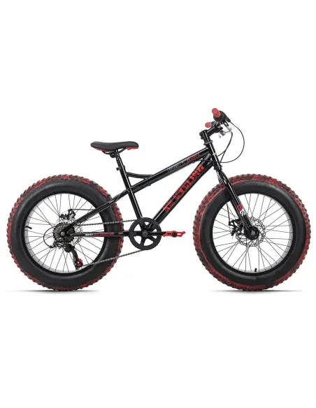 Dziecięcy Rower Fatbike 20 Górski Tarcze 6 Biegów - 1