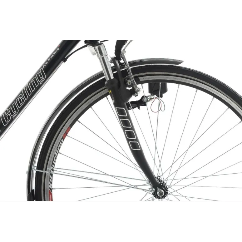 Męski Rower Trekkingowy 28 Profilowana Kierownica