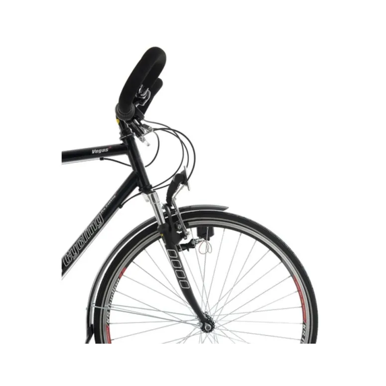 Męski Rower Trekkingowy 28 Shimano Amortyzator Światła Błotniki Stal Stopka