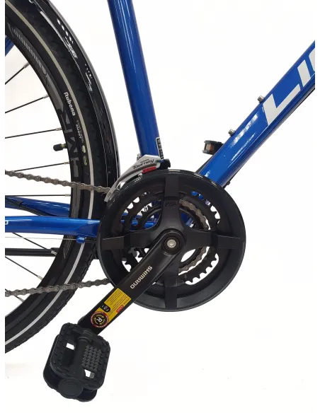 Rower Męski Trekkingowy 28 Alu Cyngle Tarcze Bagażnik Dzwonek Oświetlenie