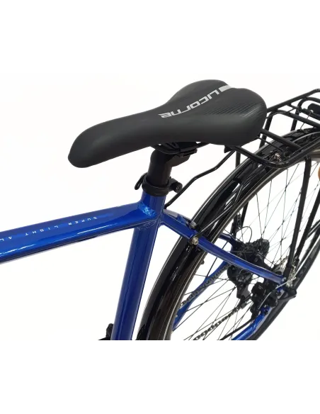 Rower Męski Trekkingowy 28 Alu Cyngle Tarcze Bagażnik Dzwonek Oświetlenie