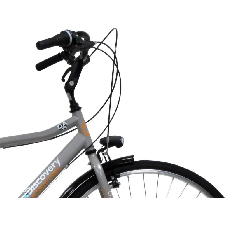 Rower Trekkingowy Męski 28" Stal Błotniki 6-biegów Oświetlenie Dzwonek