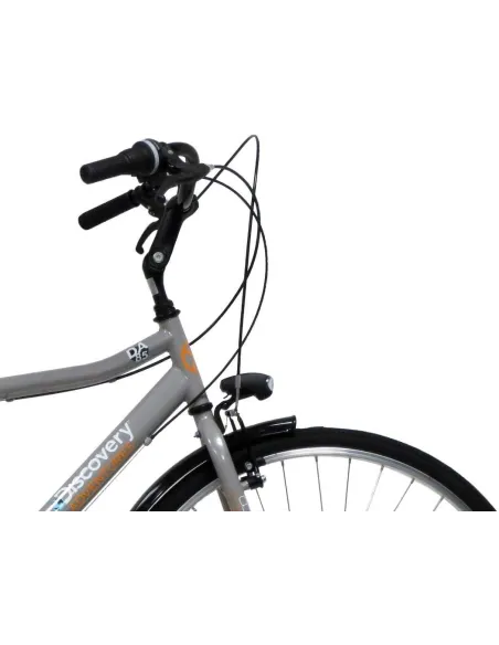 Rower Trekkingowy Męski 28" Stal Błotniki 6-biegów Oświetlenie Dzwonek