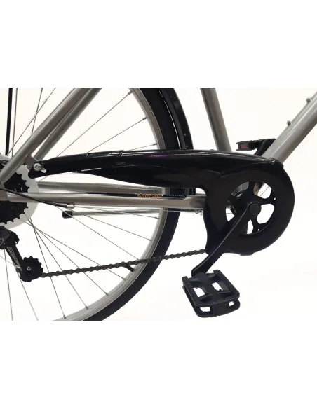 Rower Trekkingowy Męski 28" Stal Błotniki 6-biegów Oświetlenie Dzwonek