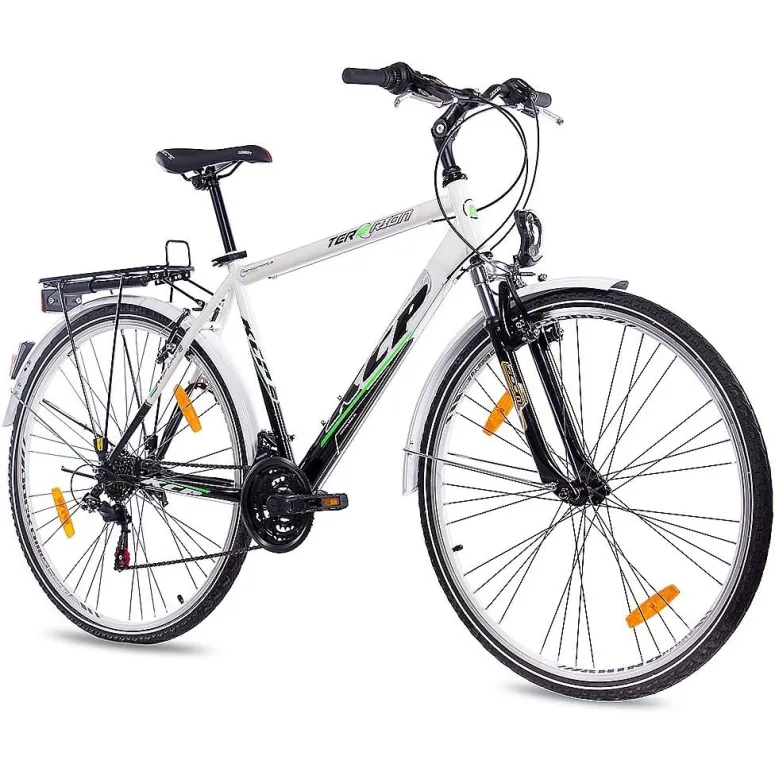 Rower Męski Trekkingowy Koła 28" SHIMANO Światła Dynamo Bagażnik Błotniki