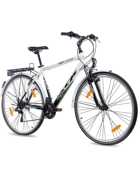 Rower Męski Trekkingowy Koła 28" SHIMANO Światła Dynamo Bagażnik Błotniki