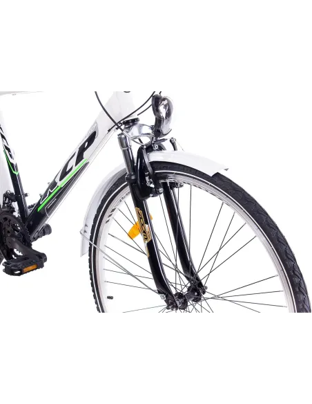 Rower Męski Trekkingowy Koła 28" SHIMANO Światła Dynamo Bagażnik Błotniki