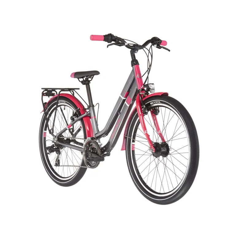 Dziewczęcy Rower Miejski 24 SCool chiX Alu