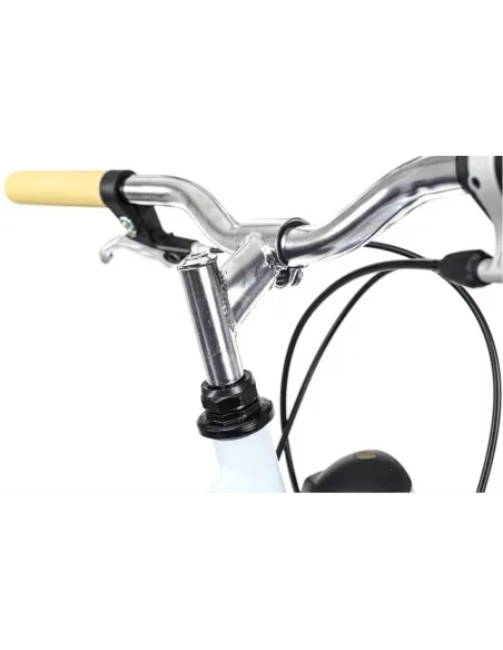 Dziewczęcy Rower Miejski 24 Bagażnik Światła Damka